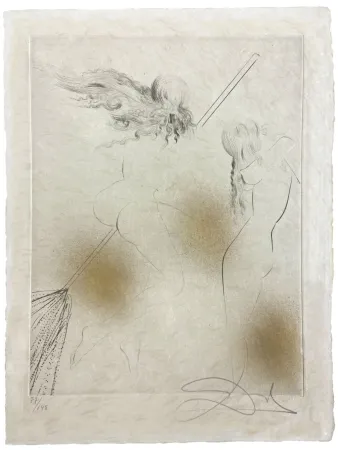 Ponta-Seca Dali - Sorciere au balai