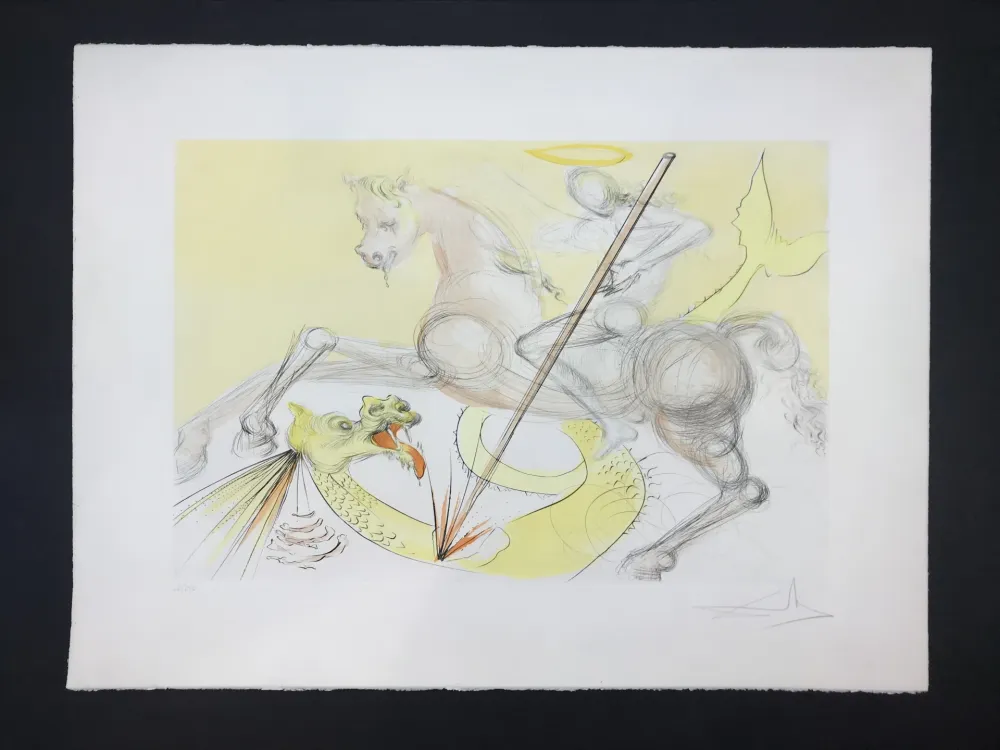 Múltiplo Dali - St Georges et le dragon