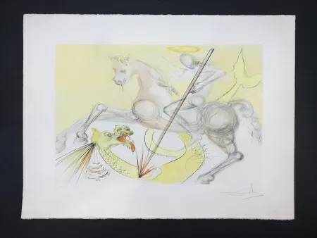 Múltiplo Dali - St Georges et le dragon