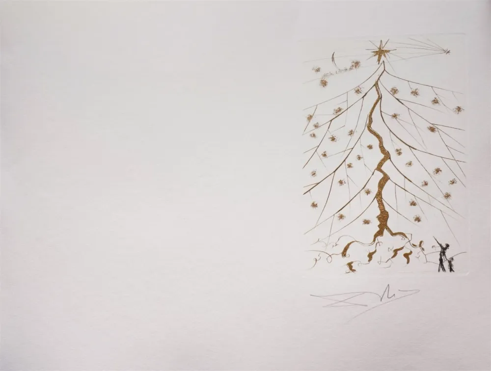 Gravura Dali - Star of Bethlehem