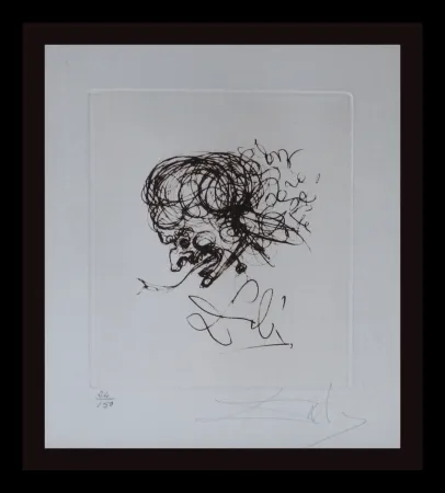 Gravura Dali - Symbols Devil