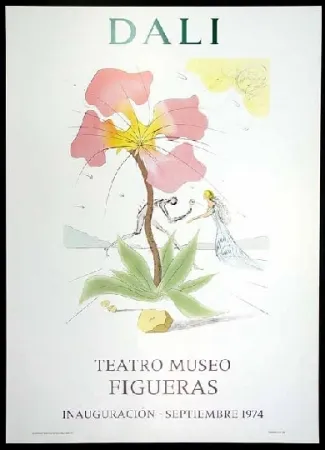 Litografia Dali - Teatro museo Figueras