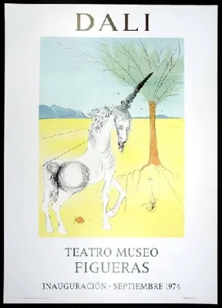 Cartaz Dali - Teatro museo Figueras 