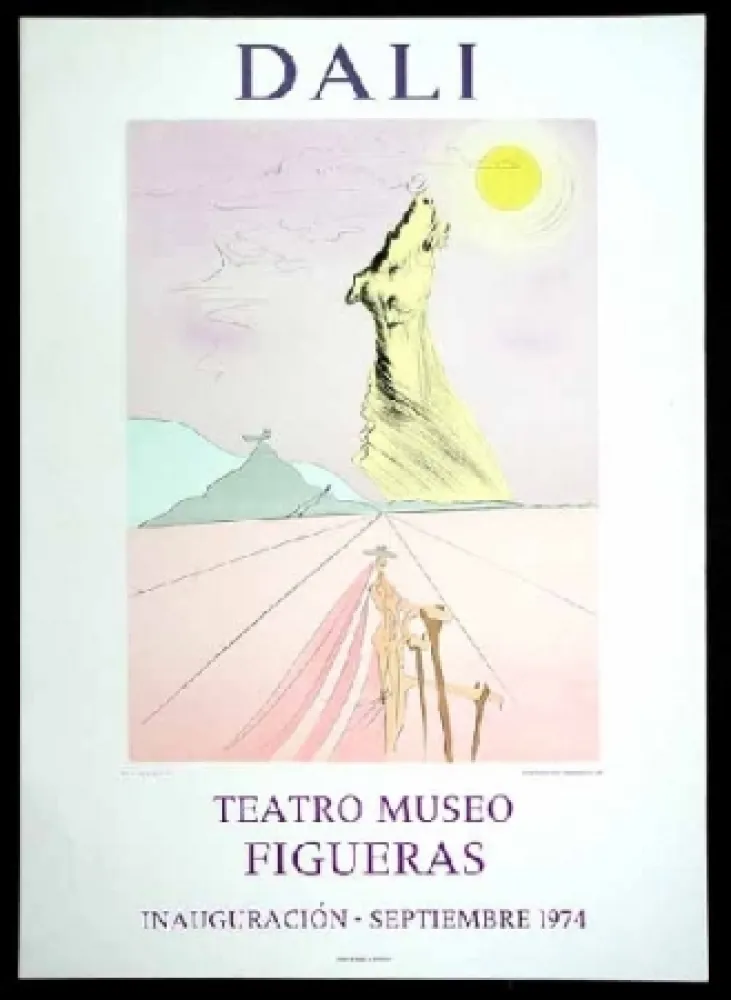 Cartaz Dali - Teatro museo Figueras