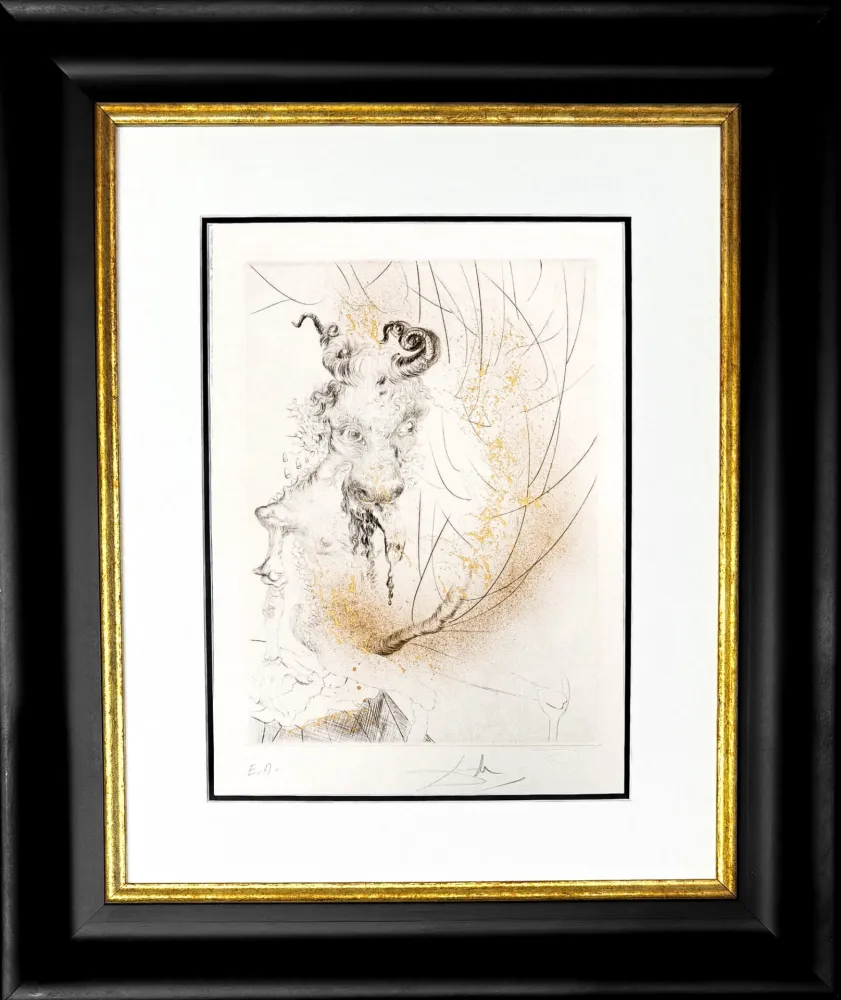 Gravura Dali - Tête de veau (Calf's Head)