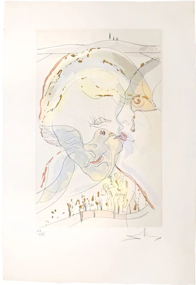 Ponta-Seca Dali - THE DOVELIKE EYES OF THE BRIDE