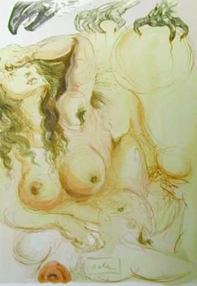 Litografia Dali - The Dream