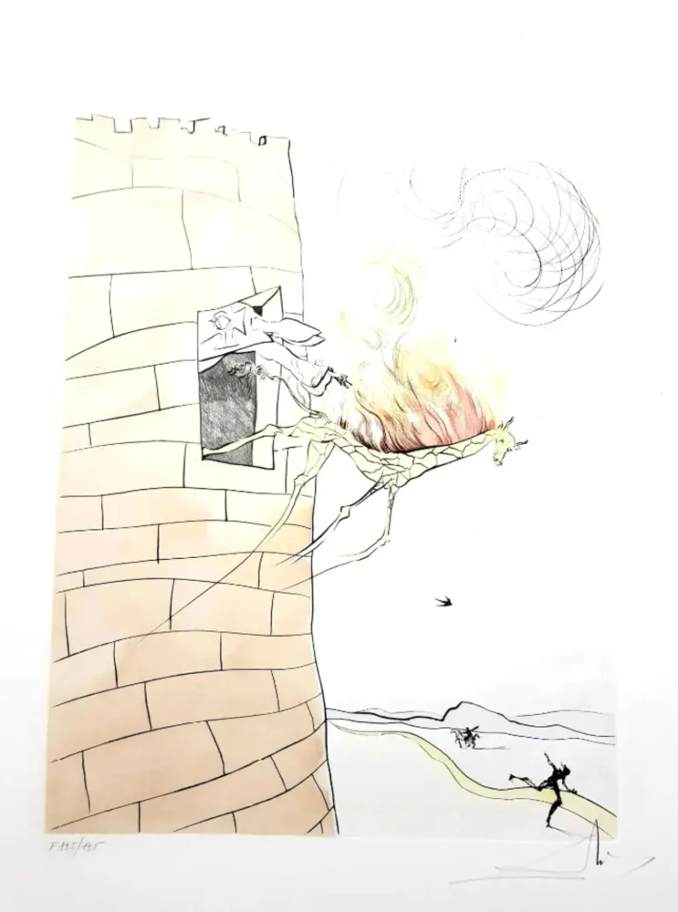 Gravura Dali - The Grand Inquisitor