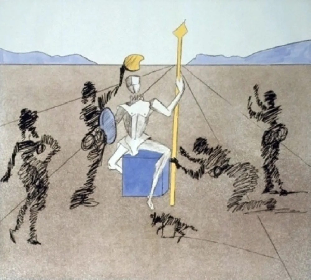 Água-Forte E Água-Tinta Dali - The Helmet Of Mandrino