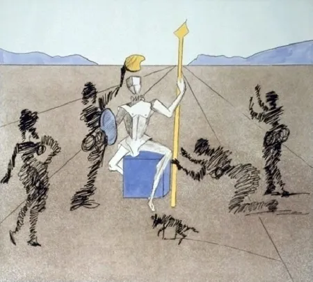 Água-Forte E Água-Tinta Dali - The Helmet Of Mandrino