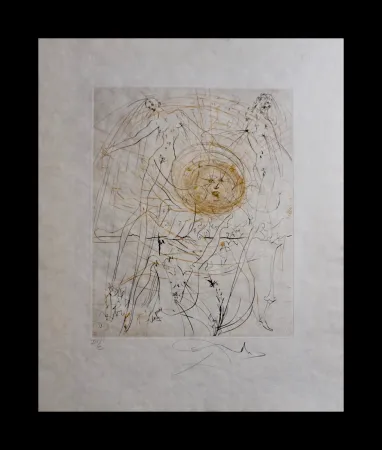 Gravura Dali - The Hippies The Sun