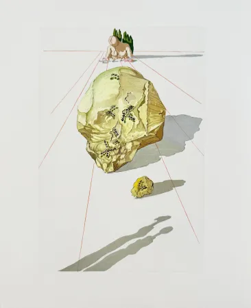 Xilogravura Dali - The Inferno, Canto 23 - Le Supplice de hypocrites