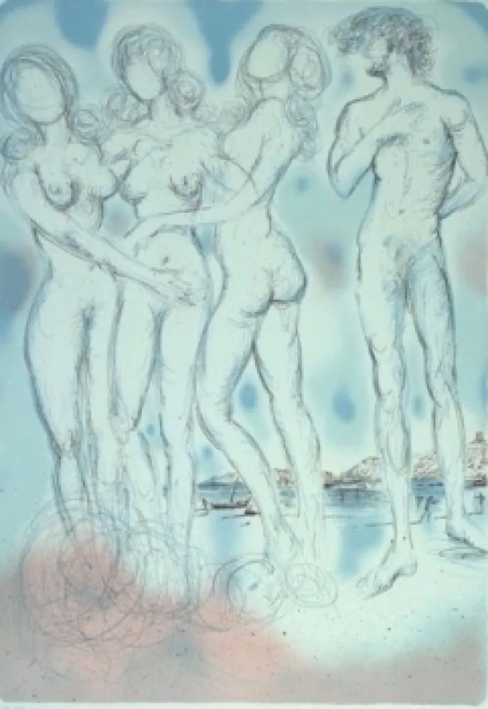 Litografia Dali - The Judgment of Paris
