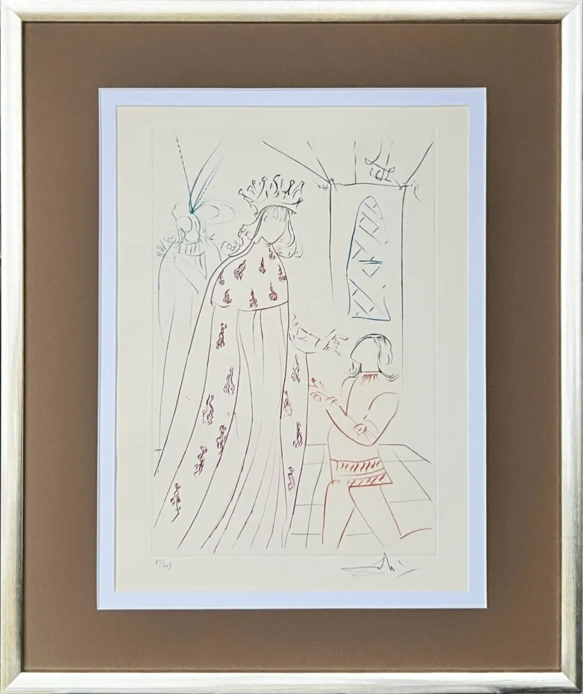 Ponta-Seca Dali - The Knighting of Lancelot