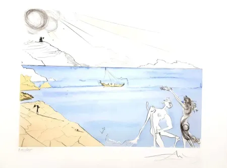 Gravura Dali - The Laurels of Happiness