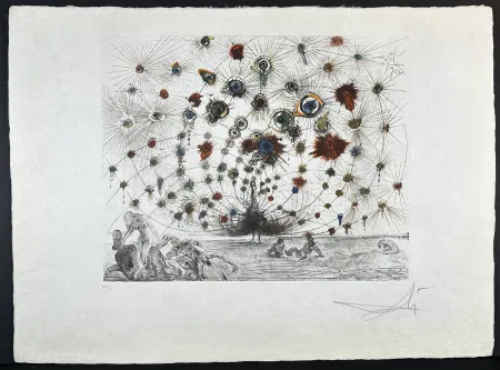 Gravura Dali - The Mythology Argus Color