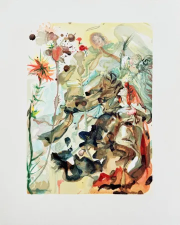 Xilogravura Dali - The Paradise, Canto 25 - St. James of Hope