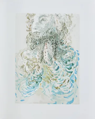 Xilogravura Dali - The ParadiThe Paradise, Canto 17 - The Divine Foreknowledgese, Canto 32 - Preparation for Final Prayer