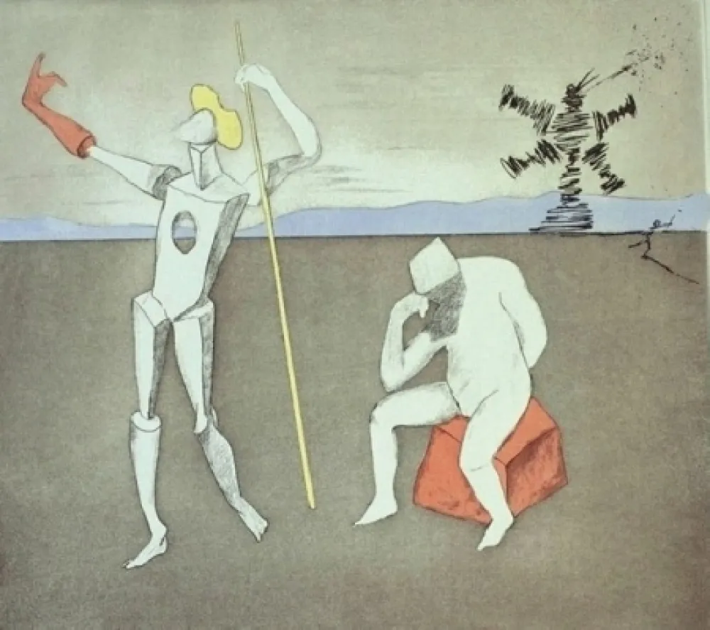 Água-Forte E Água-Tinta Dali - The Power of Thought