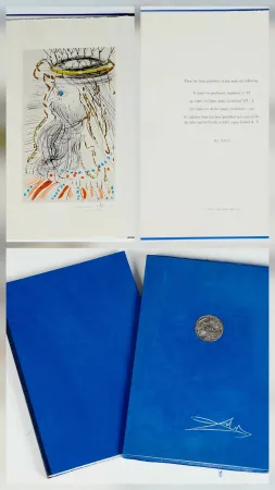 Livro Ilustrado Dali - The Song of Songs of King Solomon Deluxe Japan