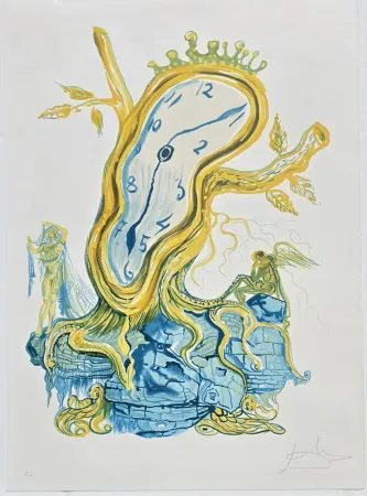 Litografia Dali - Time Stillness of Time