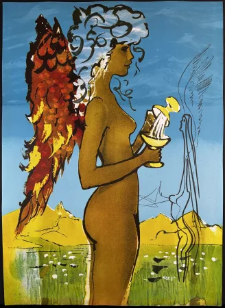 Litografia Dali - Trilogy of Love Love's Promise
