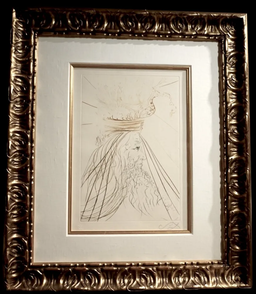 Gravura Dali - Tristan et Iseult King Marc