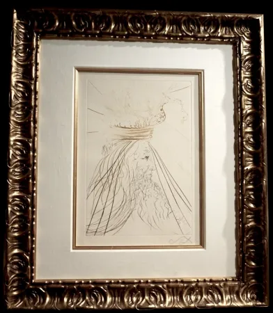 Gravura Dali - Tristan et Iseult King Marc