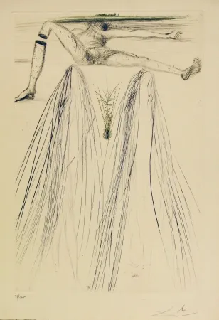 Água-Forte E Água-Tinta Dali - Tristan et Iseult - The Giant Beliagog