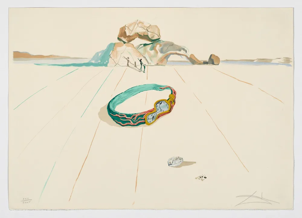 Litografia Dali - Untitled