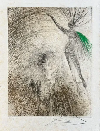 Água-Forte Dali - Vieux Faust