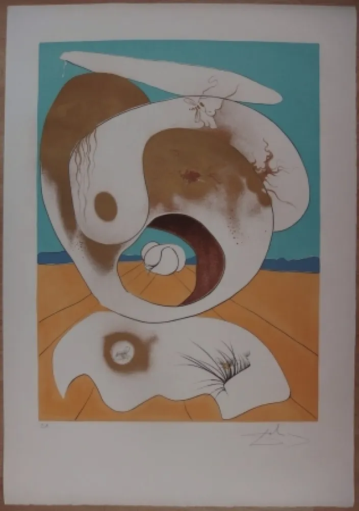 Água-Forte Dali - Vision planétaire