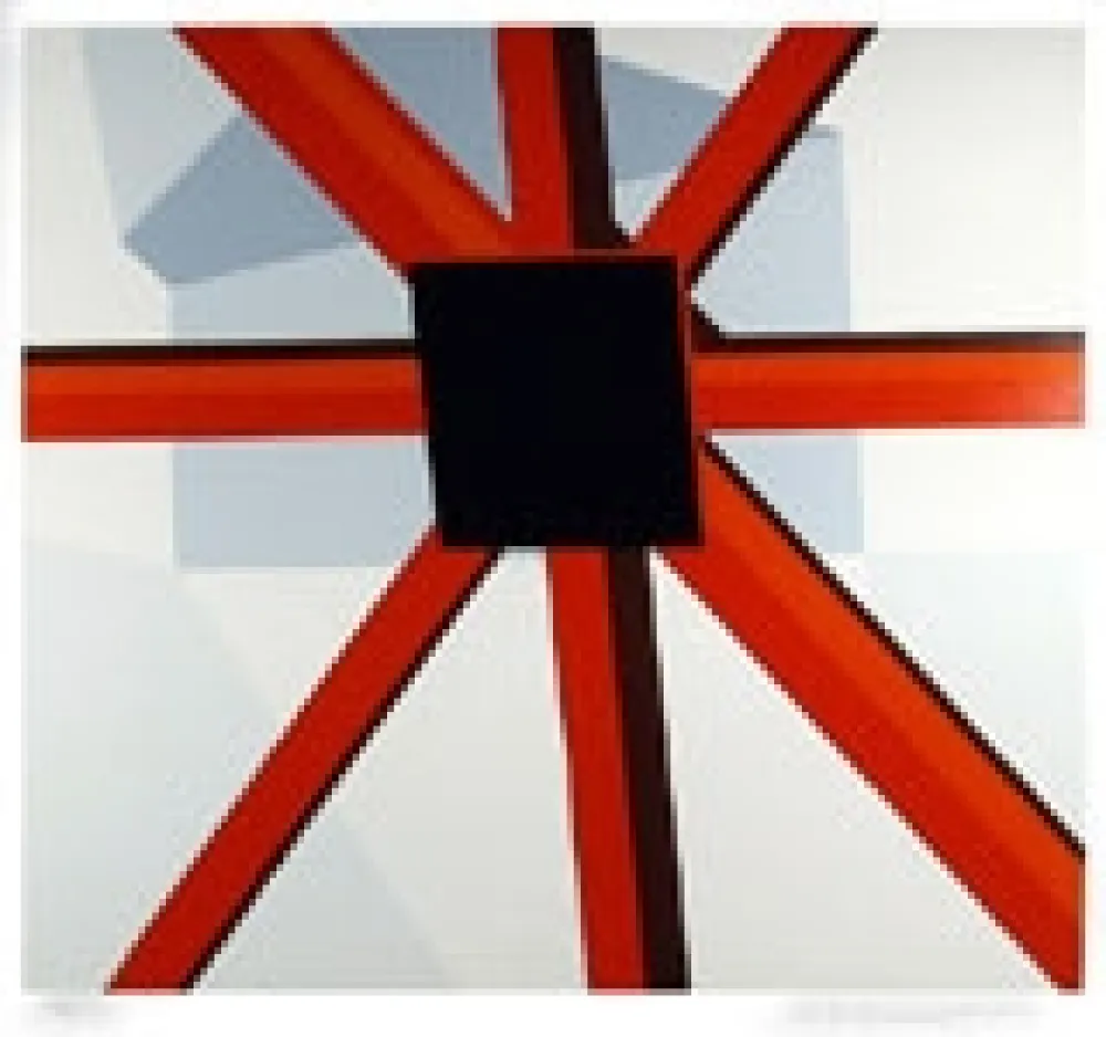 Serigrafia D'arcangelo - Squared Star