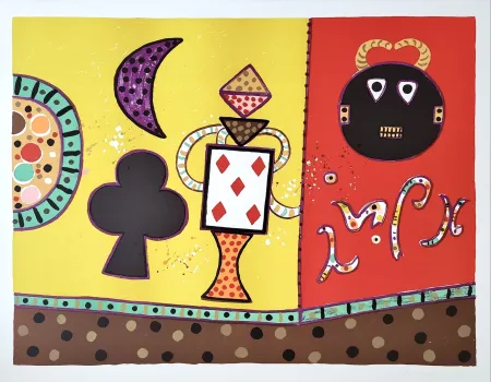 Litografia Davie - Guli Wall