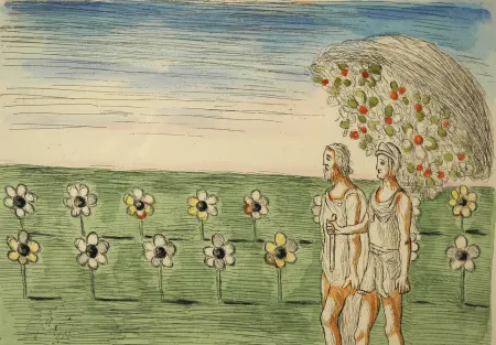 Água-Forte De Chirico - Visione misteriosa