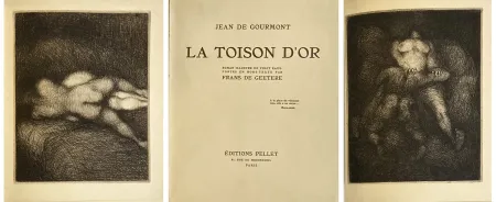 Livro Ilustrado De Geetere - R. de Gourmont : LA TOISON D'OR. 20 eaux-fortes. 1 des 30 Japon Impérial (1925)