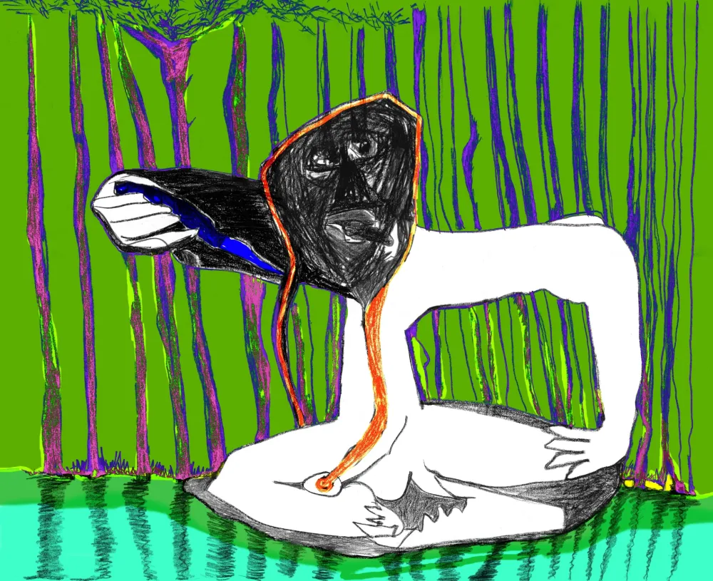 Gravura Digital De Jong - Eagles Submission