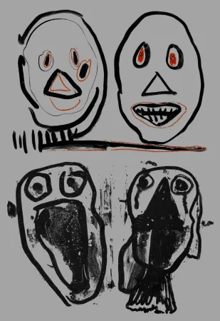 Gravura Digital De Jong - Macca-bêtes (centre)