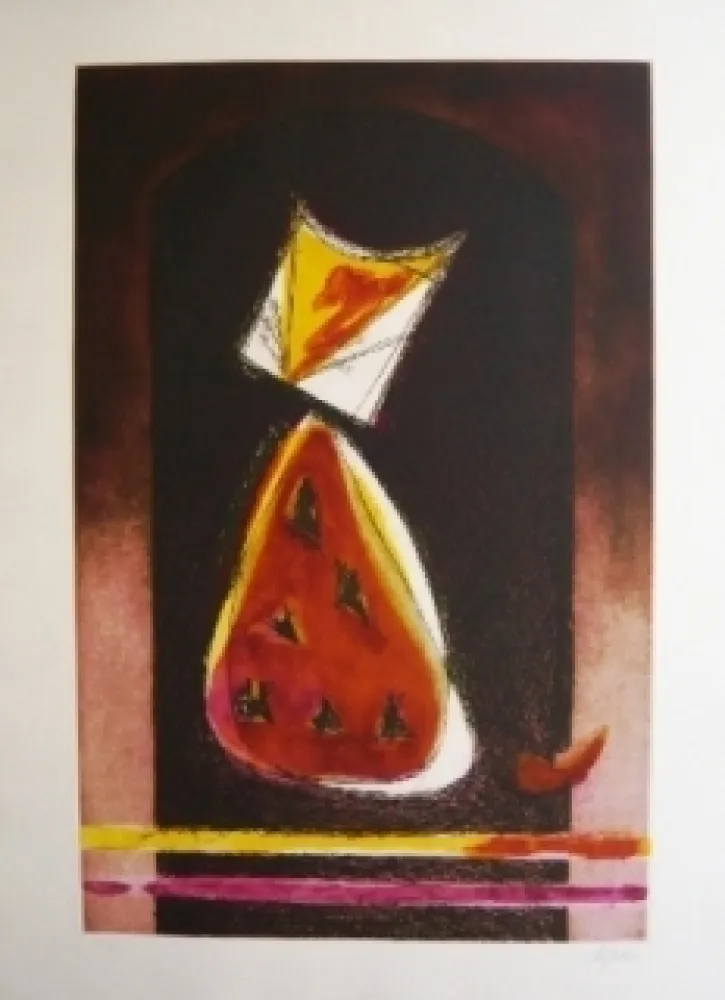 Água-Forte E Água-Tinta De Juan - Retrato de Luisito en forma de pera