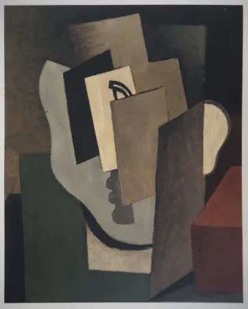 Litografia De La Fresnaye - Composition cubiste