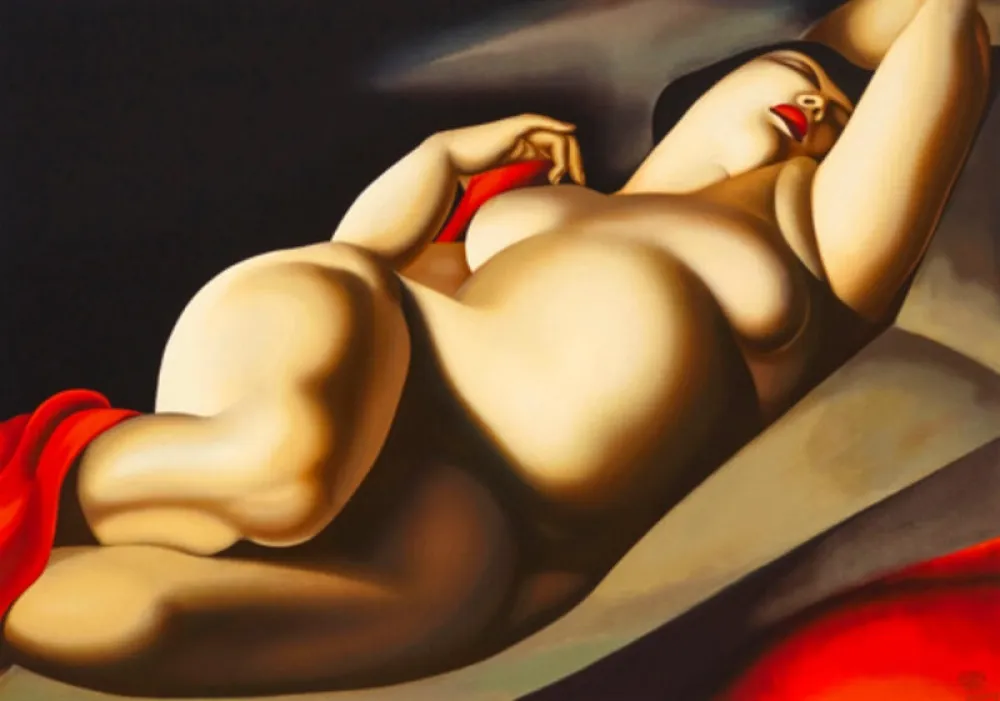 Serigrafia De Lempicka - La Belle Rafaela
