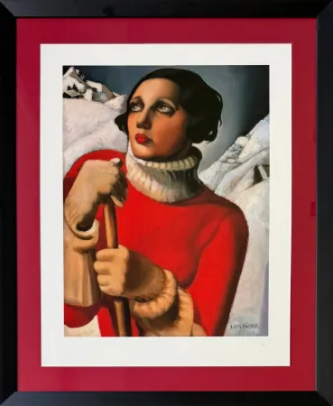 Gravura Digital De Lempicka - Saint Moritz, 1929