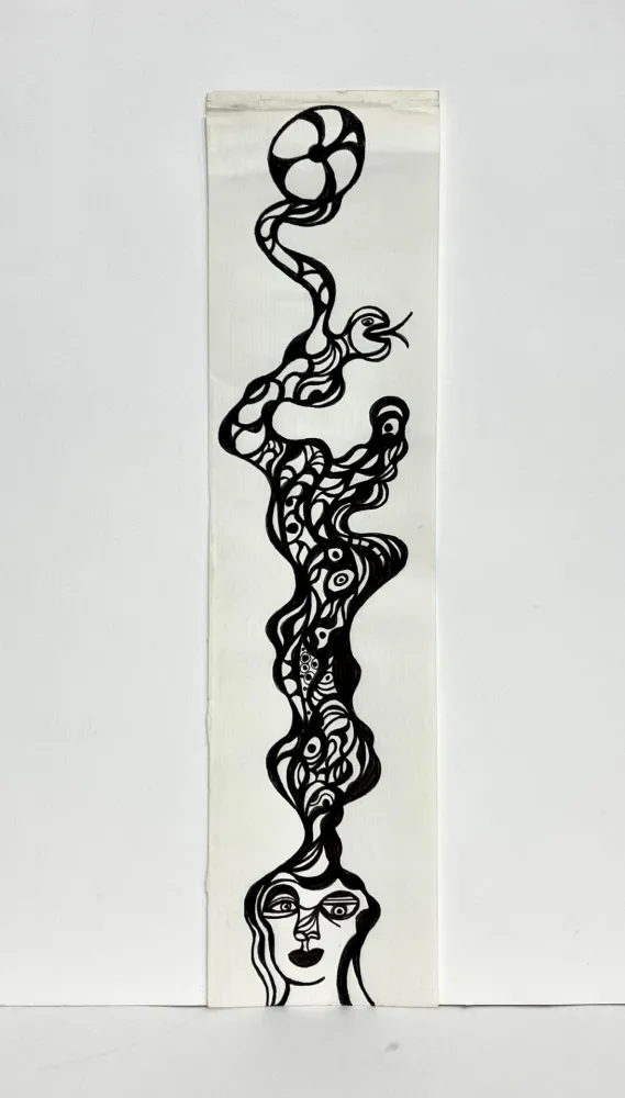 Sem Técnica De Saint Phalle - Encre sur papier 