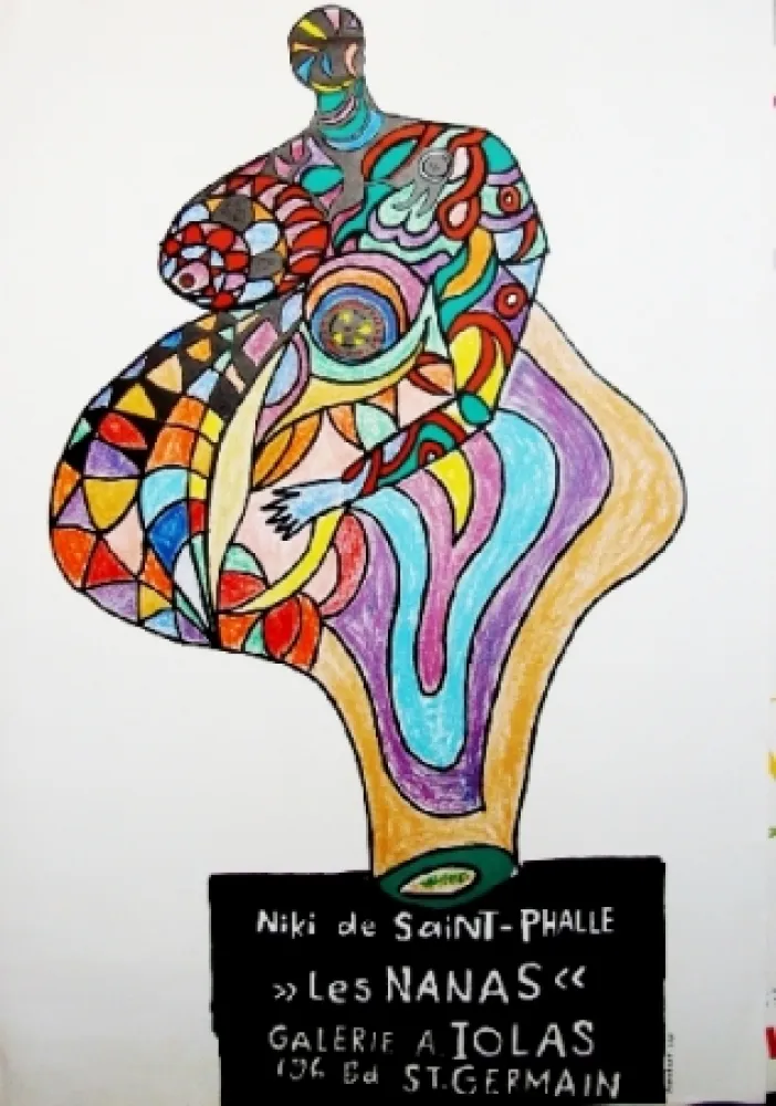 Cartaz De Saint Phalle - Les nanas-exposition lolas