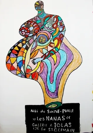Cartaz De Saint Phalle - Les nanas-exposition lolas