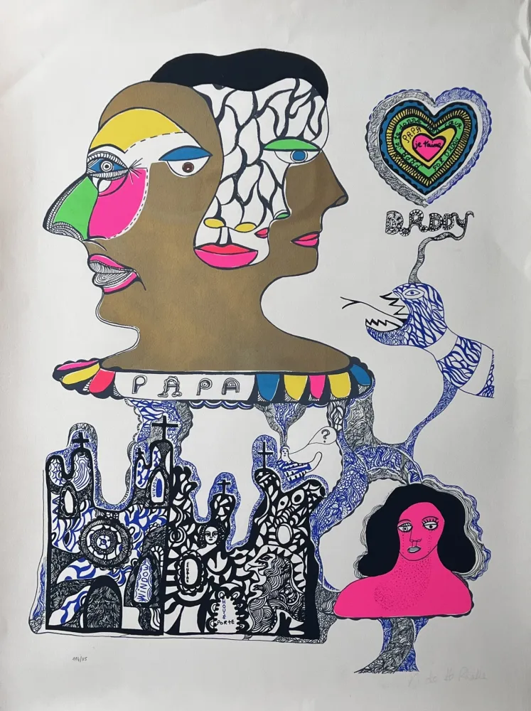 Serigrafia De Saint Phalle - Nana Power 