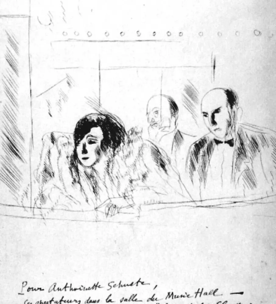 Água-Forte De Segonzac - Salle de Music-Halle