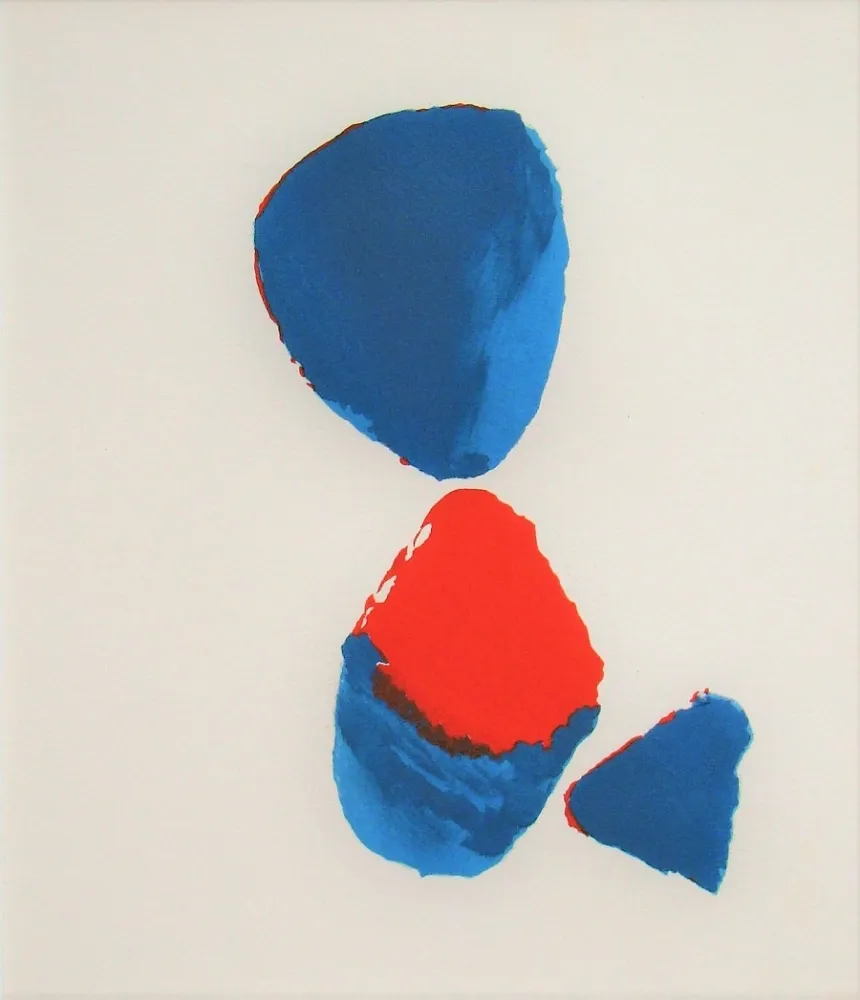 Estêncil De Stael - Composition sans titre pour René Char