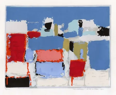 Estêncil De Stael - Méditerranée