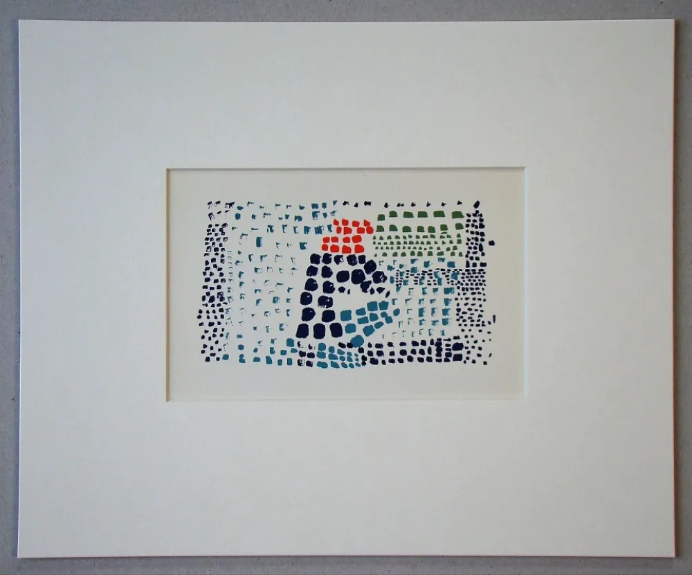 Litografia De Stael - Nuit au Parc des Princes - 1952